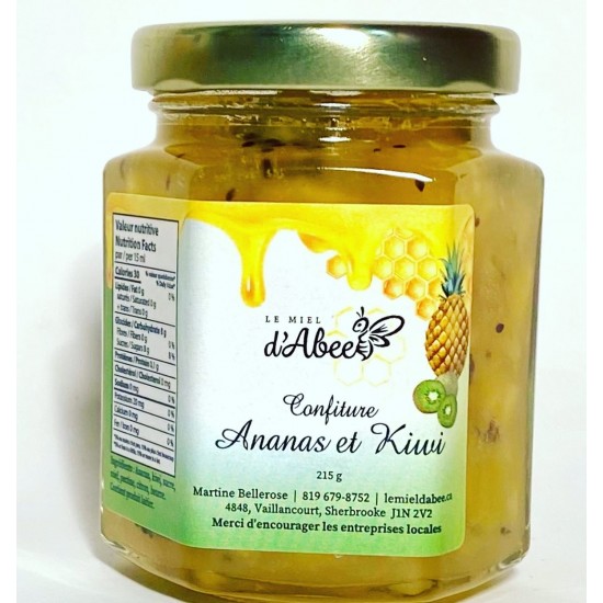 Confiture Ananas/Kiwi